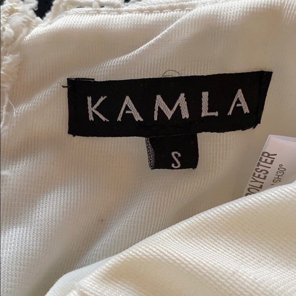 White lace cropped tank top! Size small - Picture 7 of 8